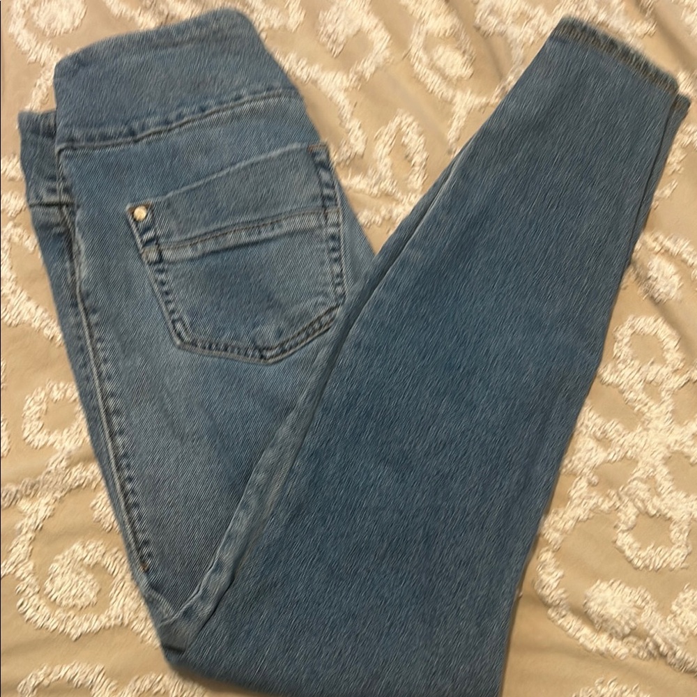 Discontinued Rock & Republic Blue Jeggings Modern Fit